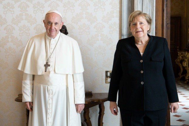Angela Merkel rencontre le Pape François jeudi au Vatican.