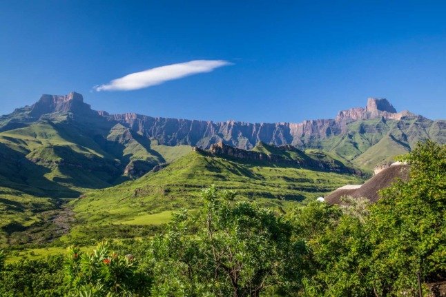 La région sud-africaine du Drakensberg