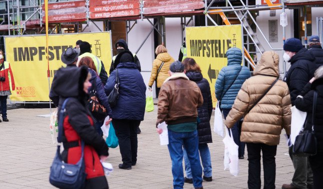 Clinique de vaccination à Marzahn