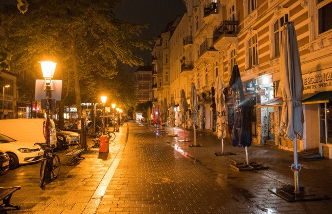 Blocage à Hambourg