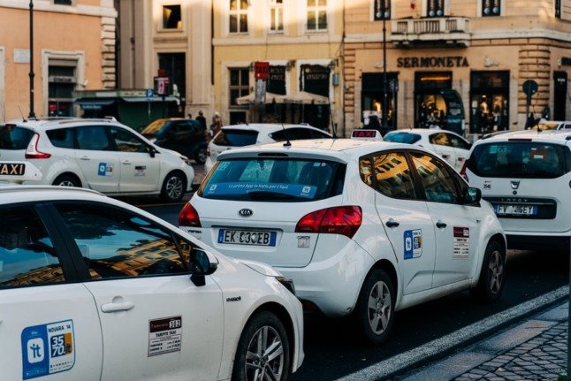 Le gouvernement italien propose des tarifs de taxi réduits dans le cadre de ses efforts de récupération de Covid. 