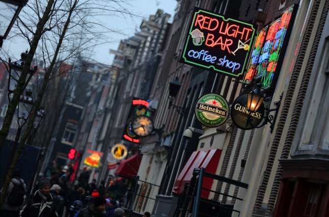 Le quartier rouge d'Amsterdam