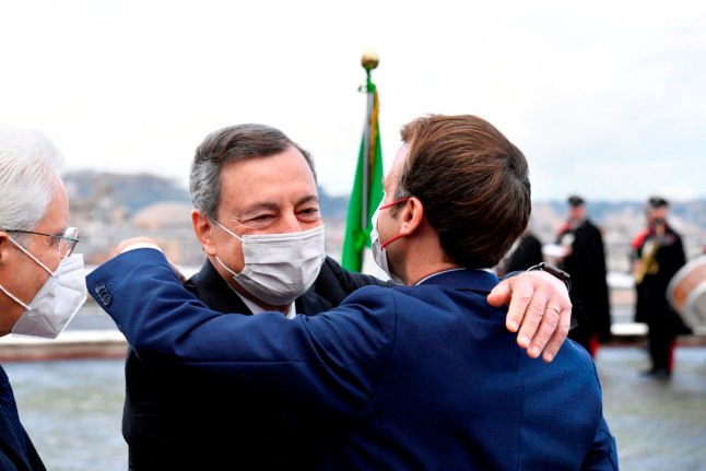 Macron et Draghi