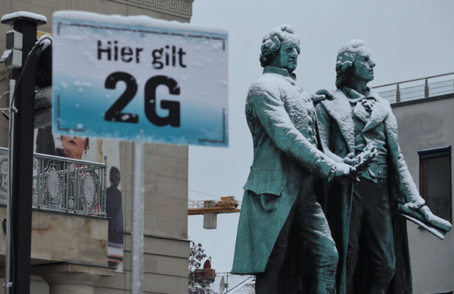 Monument de Goethe et Schiller