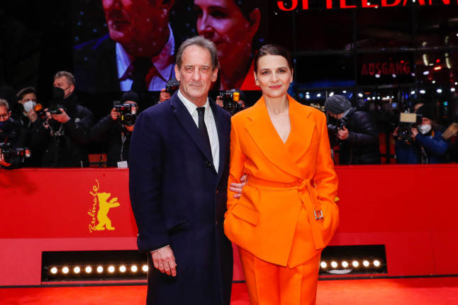 Juliette Binoche et Vincent Lindon assistent à la première de leur film 