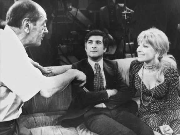 Monica Vitti (R) sur la scène du film du réalisateur espagnol Luis Bunuel de 1974 