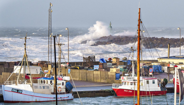 La tempête Nora atteindra le Danemark le 18 février 2022