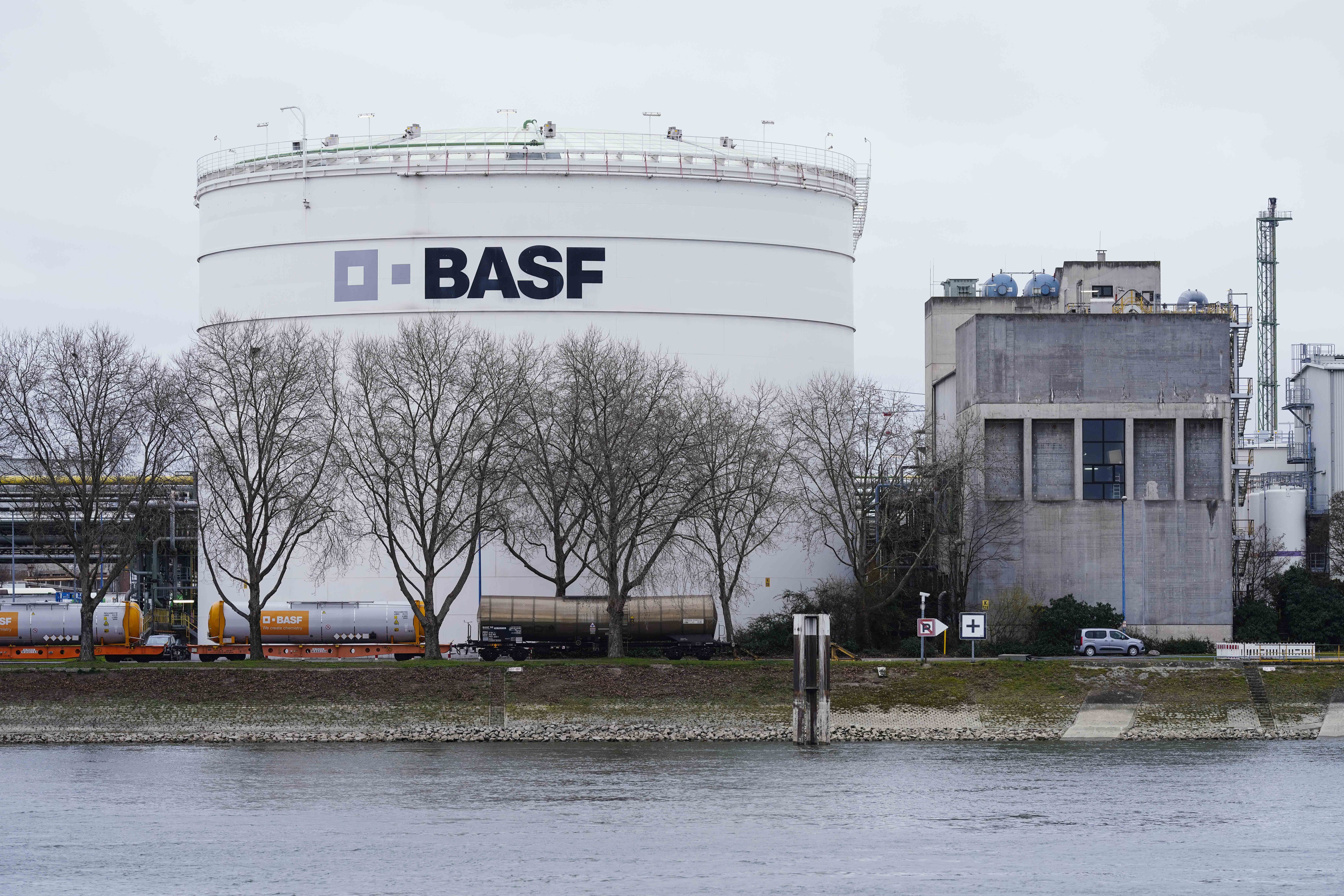 L'usine BASF de Ludwigshafen.