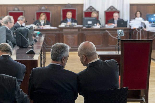La Cour suprême d'Espagne confirme l'emprisonnement de socialistes corrompus en Andalousie.