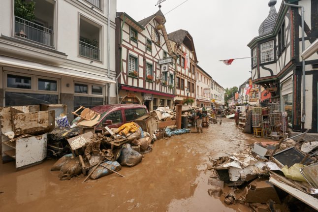 Inondation à Bad Neuenahr-Ahrweiler