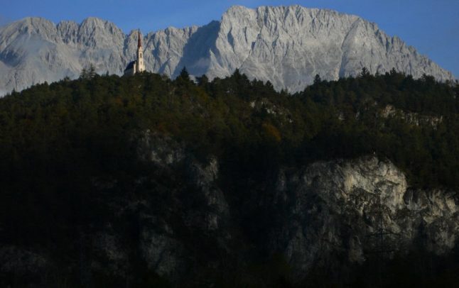 Montagnes près d'Innsbruck