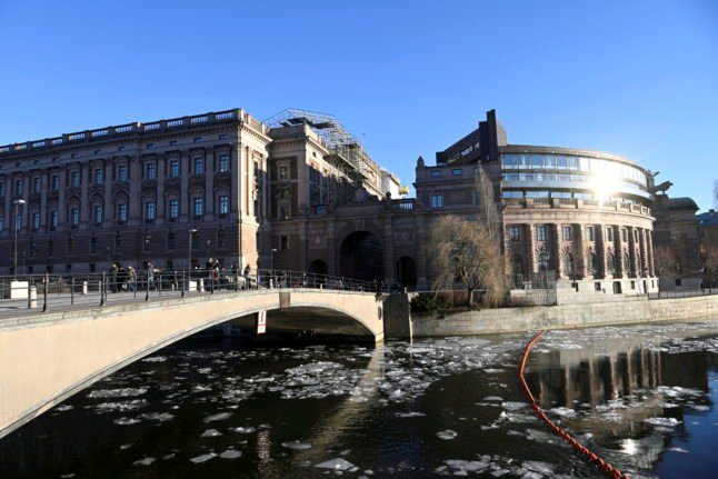 Cinq partis politiques suédois prévoyaient d'échapper à la loi sur le financement des partis.