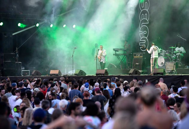 La police confirme la découverte d'une bombe lors d'un festival très fréquenté à Stockholm