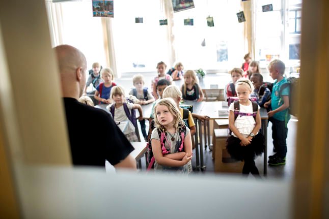Le Danemark va réduire la taille des classes pour les petits enfants