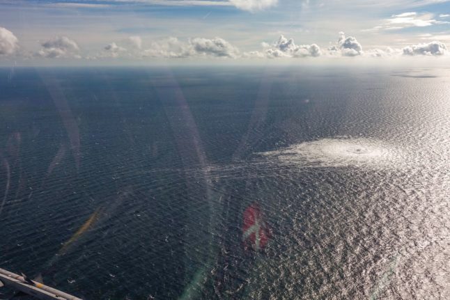 WATCH : La mer Baltique se remplit de gaz provenant de la rupture du gazoduc Nord Stream.