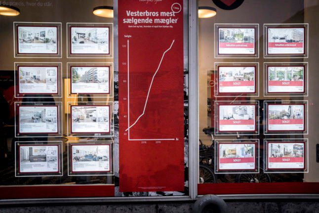 Le marché immobilier danois est le plus calme 