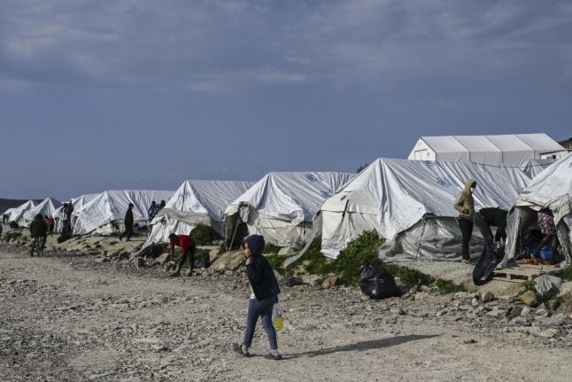 Les tentes pour les demandeurs d'asile suscitent le débat en Autriche