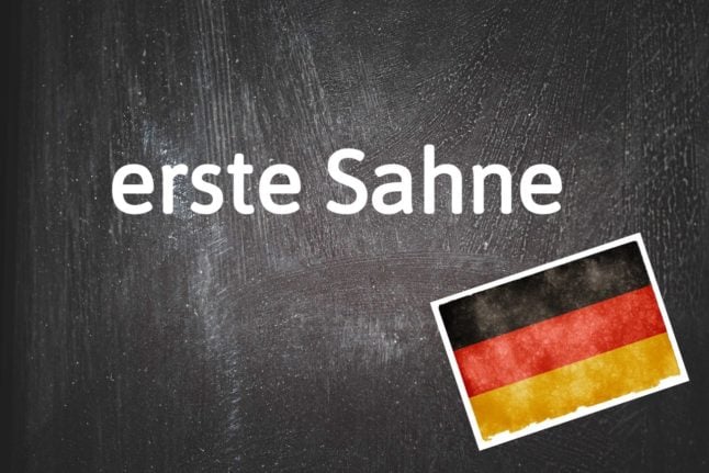 La phrase allemande du jour : Erste Sahne