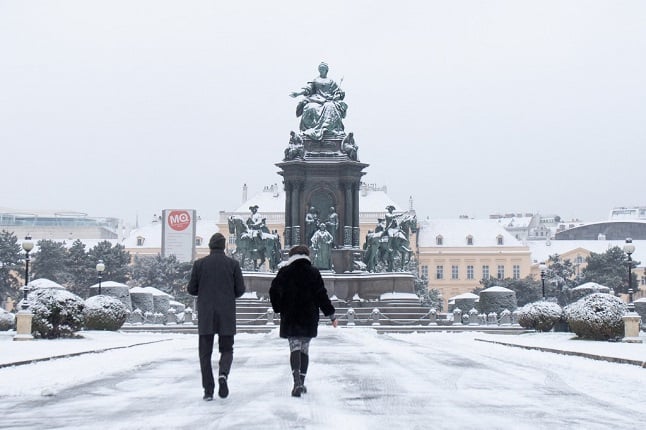 L'hiver arrive : Vienne et les vallées autrichiennes pourraient être enneigées ce week-end.