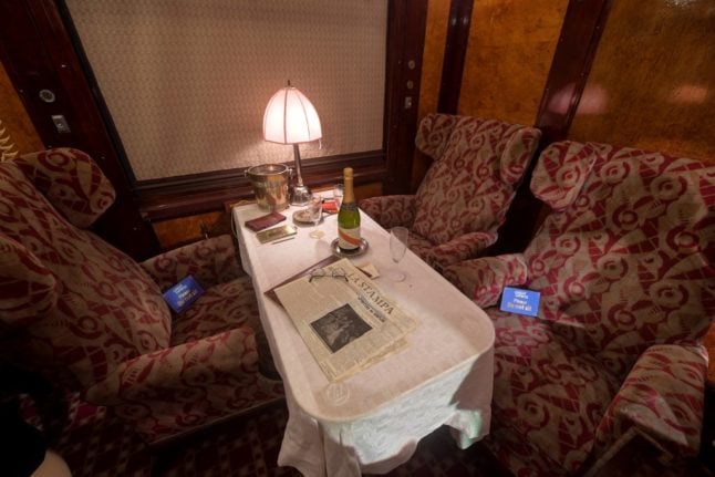 L'Italie disposera de son propre service de train de luxe Orient Express - dans deux ans.